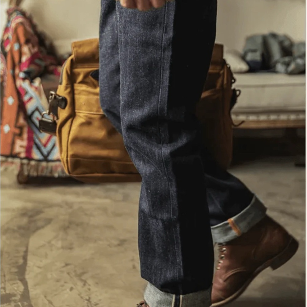 Slim Red Tornado Jeans - Picture 2 of 8